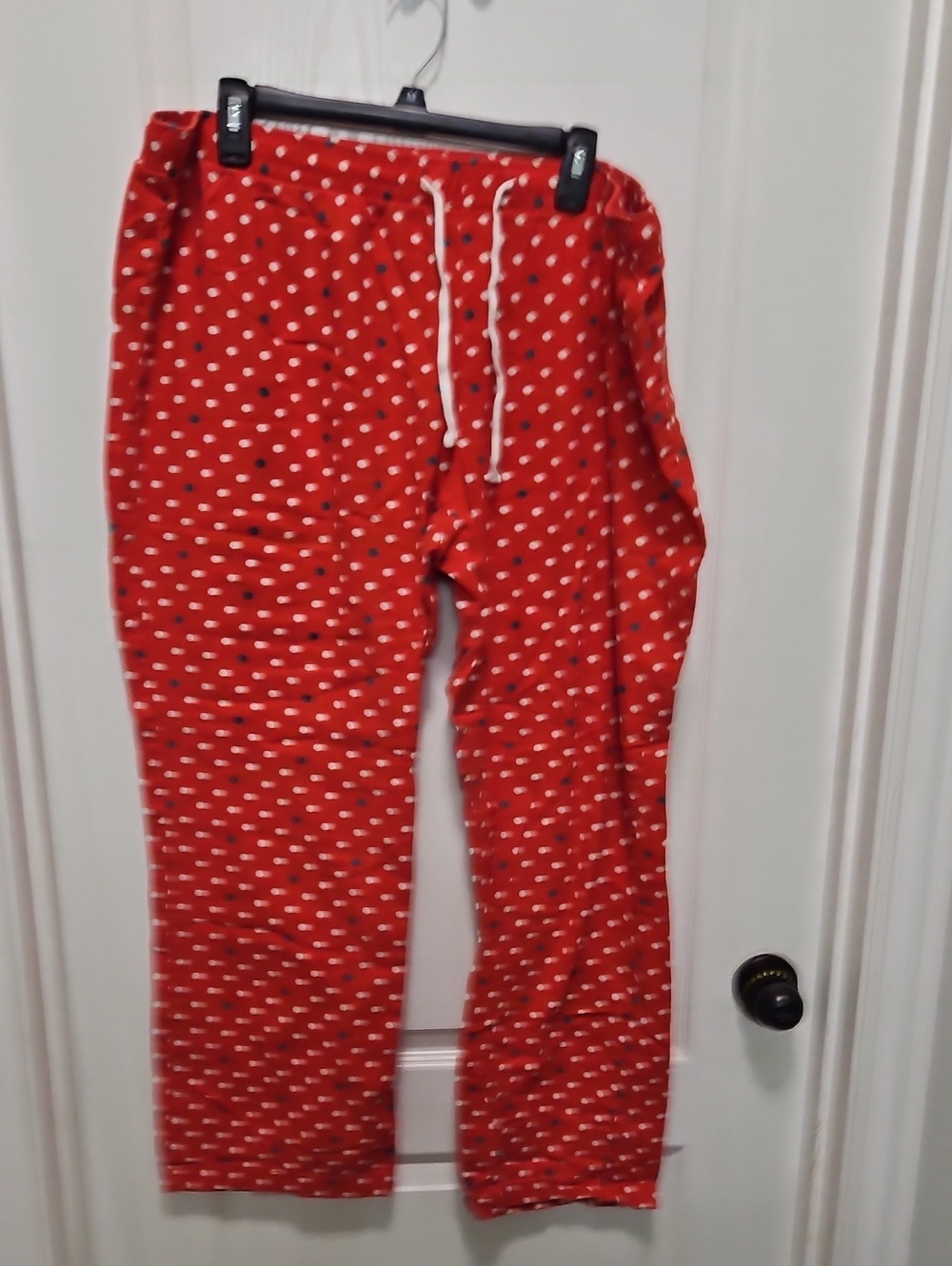 Old Navy Red Polka Dot Pajama Bottoms